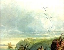 Tna 0030 Hunting the Grizzly Bear-[L] KarlBodmer, 1834 sqs. , 