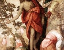 Veronese St John the Baptist Preaching. , 