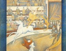 Seurat Cirque, 1891, Louvre. , 