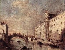GUARDI Francesco Rio dei Mendicanti.  