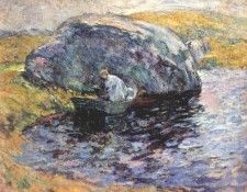 twachtman a summer day c1900. Twachtmann,  
