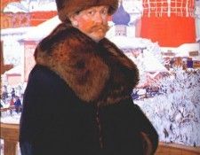 kustodiev self-portrait 1912. ���������, ����� (1878-1927)