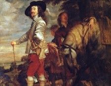 CharlesI King of England at the Hunt WGA. ����, ������� ���