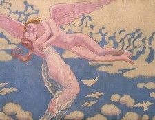 Denis Panel 7. Cupid Carrying Psyche Up to Heaven, 1908, Ere. ����, �����