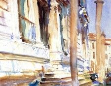 Sargent John Singer Doorway of a Venetian Palace. ,  