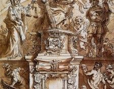 Thulden van Theodoor Allegory United Province Sun. Thulden, ������ ���