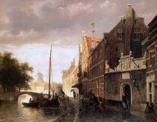 Springer Cornelis Weeshuis in Kampen Sun. Springer, ��������