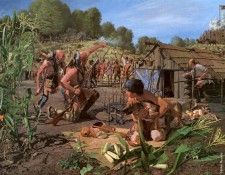 Buxton, John - Engaging the Shawnee Villiage (end. , 