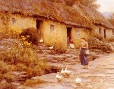 Allingham Helen Irish Cottage. Елена Аллингем