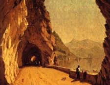 Gifford Sanford Robinson Stelvio Road by Lago di Como. , Sanford 