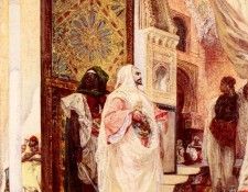 Clairin Georges Jules Victor Entering The Harem. Clairin,   