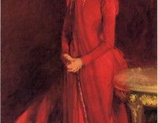 Sargent John Singer Portrait of Mrs. Elliott Fitch Shepard aka Margaret Louisa Vanderbilt. ,  