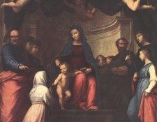 BARTOLOMEO Fra The Marriage Of St Catherine Of Siena. , 