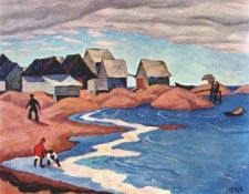 holgate fishermens houses.   H