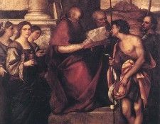 Piombo Sebastiano del San Giovanni Crisostomo and Saints. ������, ���������� ����