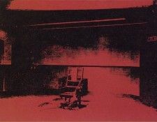 Warhol Early electric chair, 1963 Private. , 