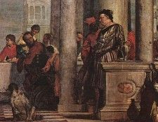 Veronese Feast in the House of Levi detail1. ��������, �����