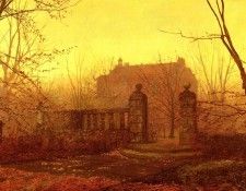 Grimshaw John Atkinson Autumn Morning.   