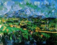 Cezanne - Mont Sainte-Victoire Seen from Les Lauves. , 