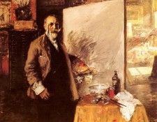 Chase William Merritt Self Portrait. ����, ������ �������