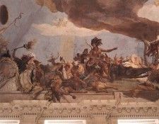 Tiepolo Wurzburg Apollo and the Continents detail2. ,  