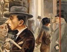 Grosz, George - Street Scene (end. �����, ������