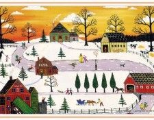 PelletierGilles-CuttingIceOnTheRiver-sj. ��������, ����