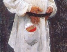 repin lev tolstoy barefoot 1901. ,  