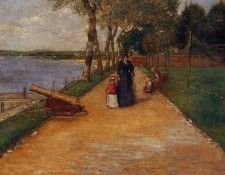 Chase William Merritt Bath Beach a Sketch. ,  
