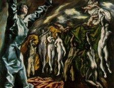 El Greco The opening of the Fifth Seal of the Apocalypse ca . , -