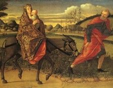 Carpaccio The Flight into Egypt, 1500, NG Washington. , 