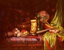 Hedou Jules Paul Ernst Still Life Of Japanese Exotica. Hedou, ���� ���� �����