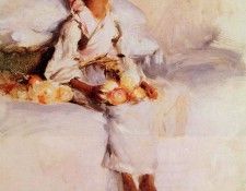Sargent John Singer The Little Fruit Seller. ,  