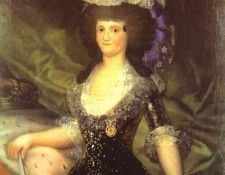 Francisco de Goya - Queen Maria Luisa.   ,  