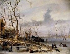 Kesssel van Jan Winterlandscape Sun. �������, �� ���