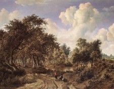 Hobbema Meyndert A Wooded Landscape 1660 5. , Meindert