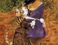 Herbert, Susan - Millais - The Huguenot (end. , 