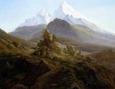 FRIEDRICH Caspar David The Watzmann. �������, ������ �����
