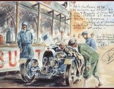 c 1930 this little 1500 is driven by marquerite mareuse and odette siko.  