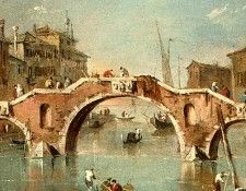 Guardi View on the Cannaregio Canal, Venice, c. 1775-1780,(2.  