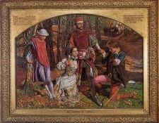 Hunt William Holman Valentine rescuing Sylvia from Proteus. ����, ������ ������