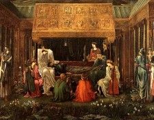ger-EdwardBurnJones-TheLastSleepOfArthurInAvalon. ����-������ ���� ������� ����