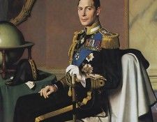 King George VI as Duke of York 1929 52.5x46.75in. ГОУЛАНД Хопкинса Фредерик