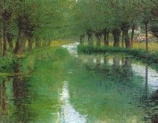 breck the river epte c1887. ����, ����