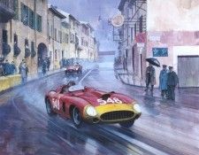 Cma 035 1956 mille miglia eugenio castellotti in ferrari.  
