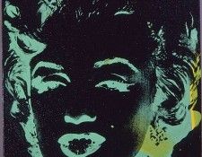 Warhol - Marilyn Reversal. Уорхол, Энди