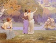 Chabas Maurice Return To Cythera. Chabas, �����