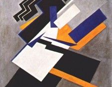rozanova nonobjective composition (suprematism) i 1916. 