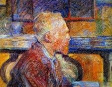 Toulouse-Lautrec de Henri Vincent van Gogh Sun. -,  