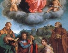 Virgin with Four Saints WGA. , 